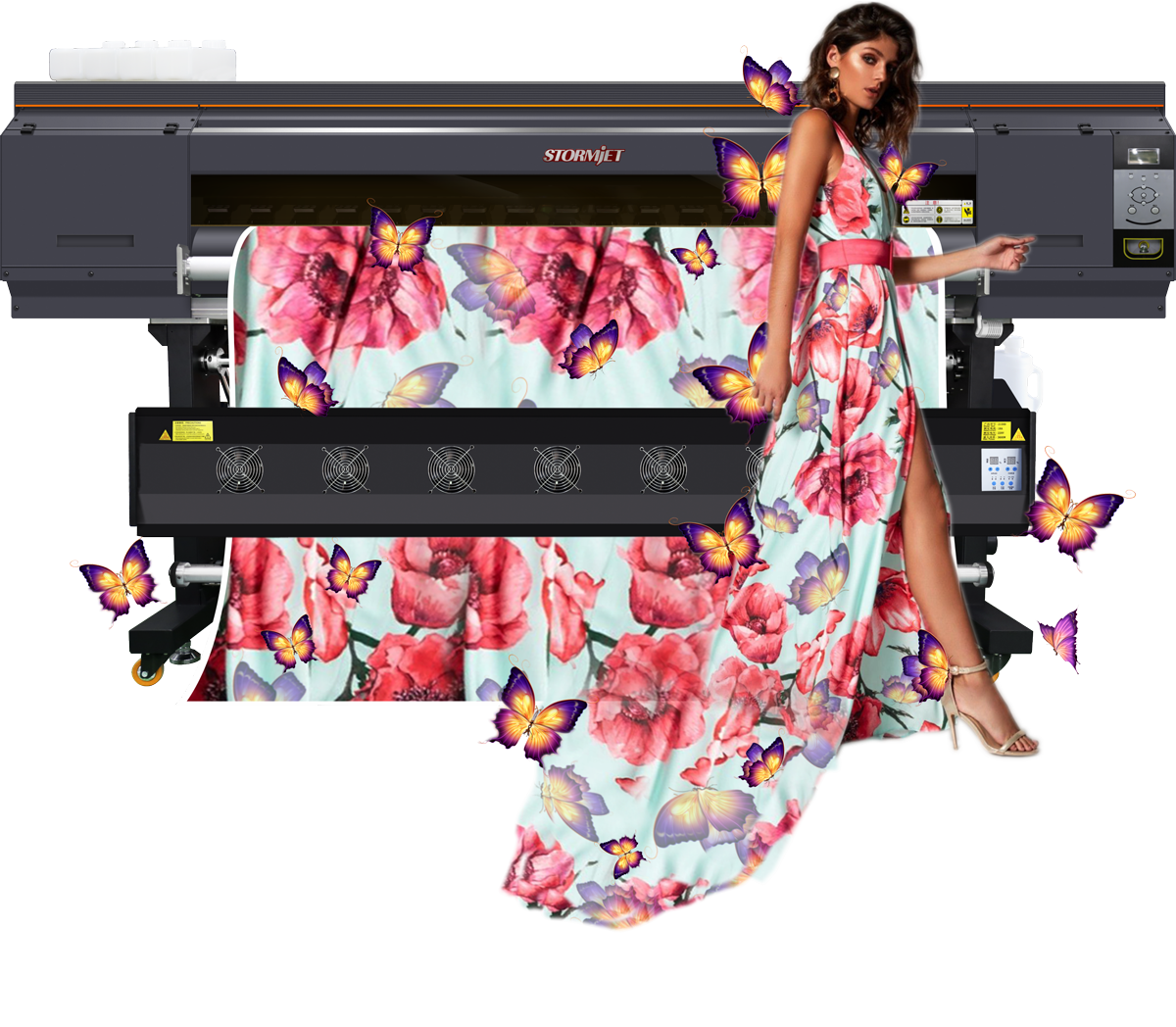 Máquina de impresión para Sublimacion textil Stormjet SJ-180-3