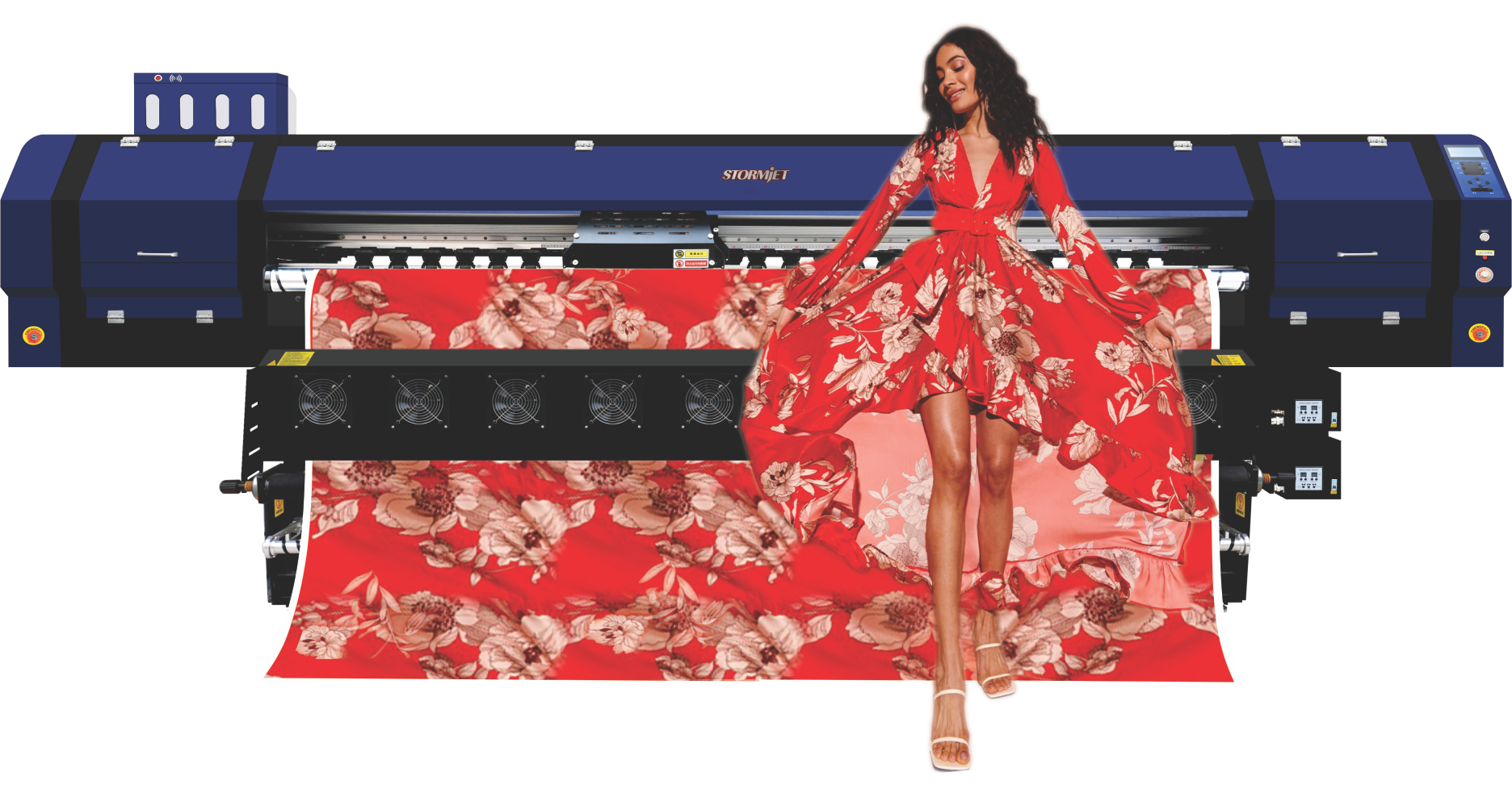 Máquina de impresión para Sublimacion textil Stormjet SJ-320-8 SB